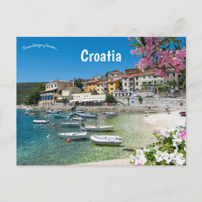 Carte Postale Rabac Croatia (Devant)