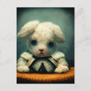 Carte Postale Rabbit triste