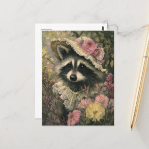 Carte Postale Raccoon adorable