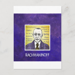 Carte Postale Rachmaninov
