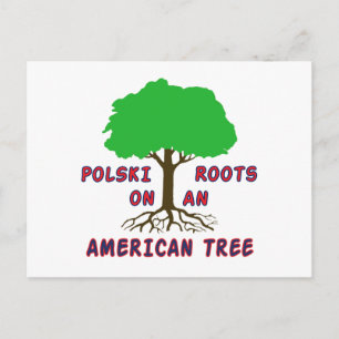 Carte Postale Racines américaines Polski