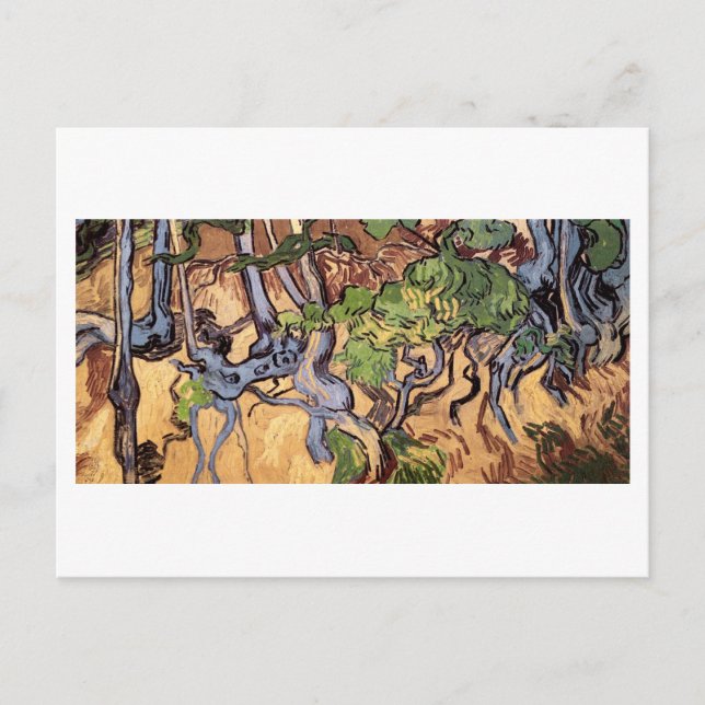 Carte Postale Racines et troncs d'arbre (F816)Van Gogh Fine Art (Devant)