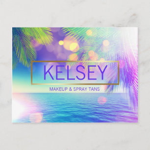 Carte postale Radiant Palm Tree