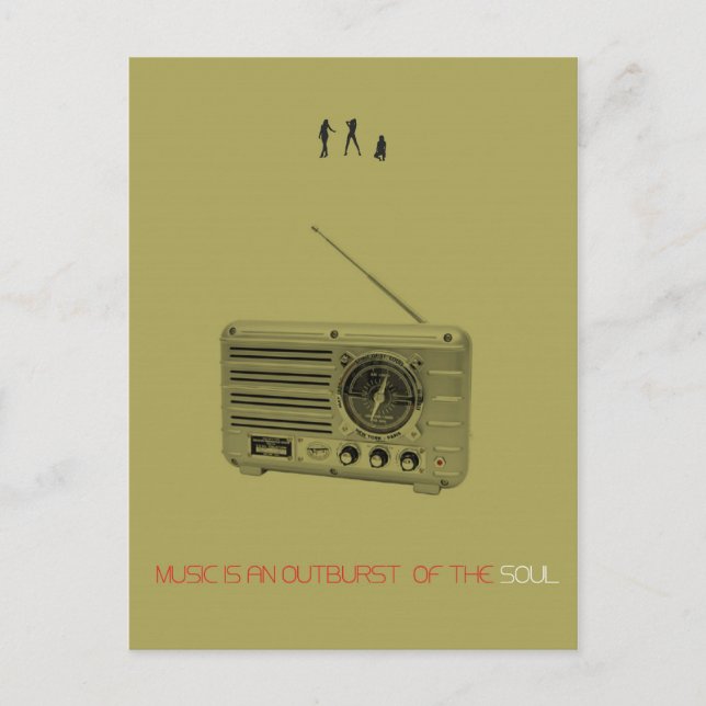 Carte Postale Radio (Devant)