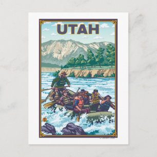 Carte Postale Rafting fluvial Utah