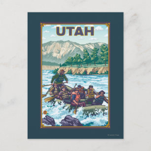 Carte Postale Rafting fluvial Utah