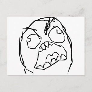 Carte Postale Rageguy