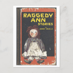 Carte Postale Raggedy Ann Stories par Gruelle 1918 Couverture du