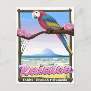Carte Postale Raiatea Îles de la Société,Tahiti,Polynésie frança