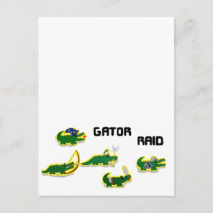Carte Postale Raid Gator
