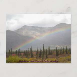 Carte postale Rainbow