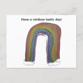 Carte postale Rainbow