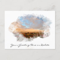 *~* Rainbow Beach Waves Ocean Artsy Floral AR11