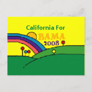 Carte postale Rainbow California