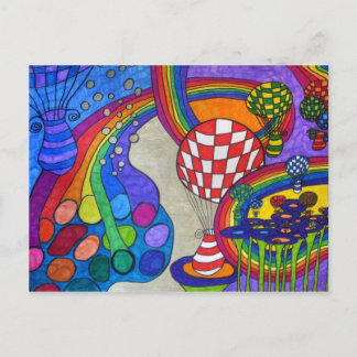 Carte postale Rainbow Factory