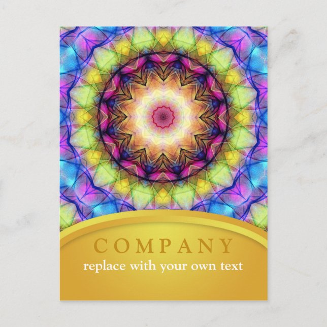 Carte Postale Rainbow Glass (Devant)