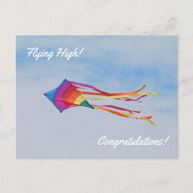 Carte postale Rainbow Kite (Devant)