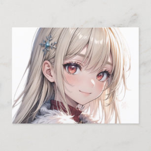 Carte Postale Rainbow Maiden