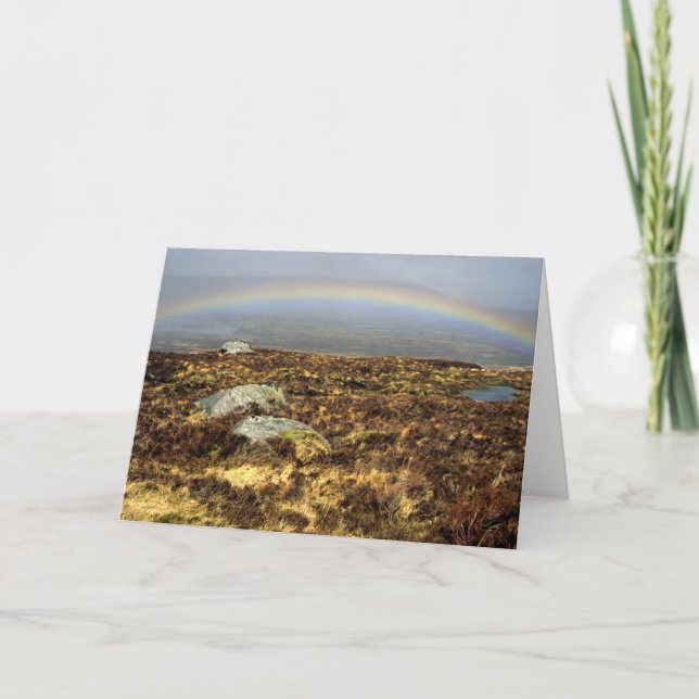 Carte postale Rainbow Rannoch Moor (Devant)