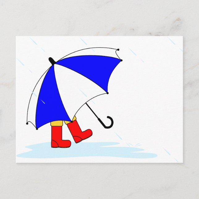 Carte postale Rainy Day (Devant)