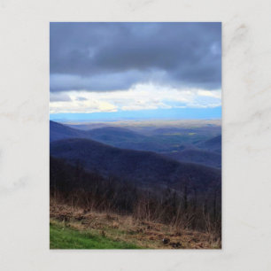 Carte Postale Rainy Day sur Rock Castle Gorge Vue