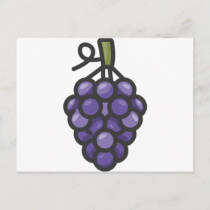 Carte Postale raisin