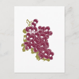 Carte Postale Raisins