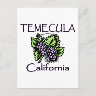 Carte Postale Raisins de Temecula