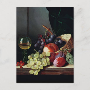 Carte Postale Raisins et prunes