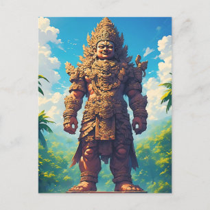 Carte Postale “Raksasa Nusantara” (Géant de l'Archipel)