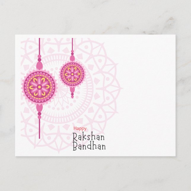 Carte postale Raksha Bandhan (Devant)