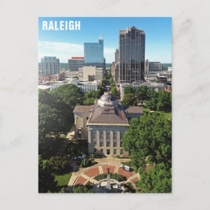 Carte Postale Raleigh North Carolina State Capitol City Skyline