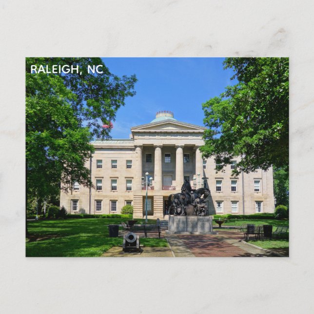 Carte Postale Raleigh North Carolina State Capitol Photo Voyage (Devant)