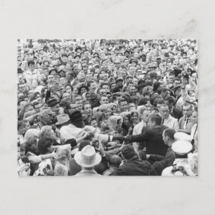 Carte Postale Rallye John F Kennedy JFK Fort Worth 63