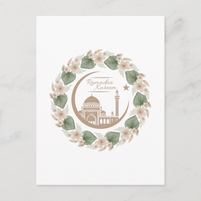 Carte Postale ramadan karem (Devant)