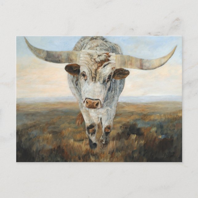 Carte Postale Ramblin' Sur La Vache (Devant)