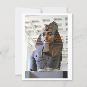 Carte Postale Ramesses Grand Musée Statue Art égyptien