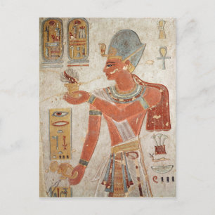 Carte Postale Ramesses III en tenue de combat