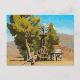 Carte Postale Ranch Windmill, Carson, Nevada par Maynard Dixon