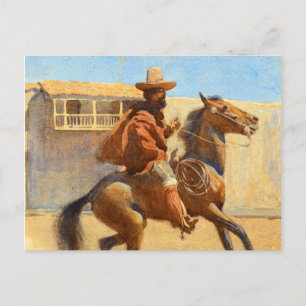 Carte Postale Ranchero de la vieille Californie par Maynard Dixo
