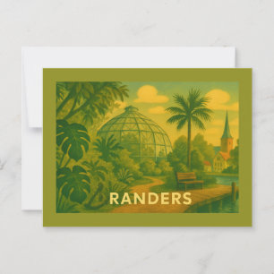 Carte Postale Randers Danemark Dômes