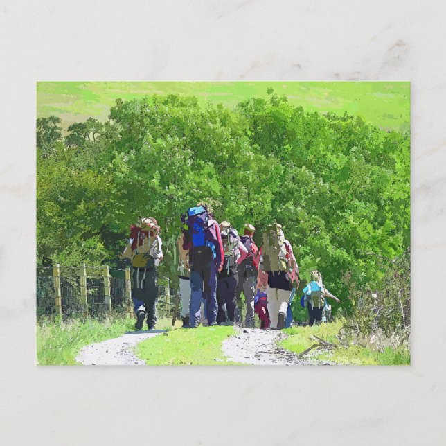 CARTE POSTALE RANDONNÉE (Devant)