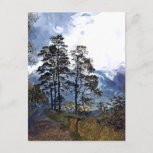 CARTE POSTALE RANDONNÉE MONTAGNE (Devant)