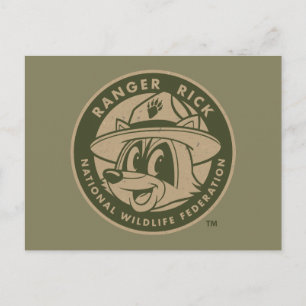Carte Postale Ranger Rick   Ranger Rick Khaki Logo