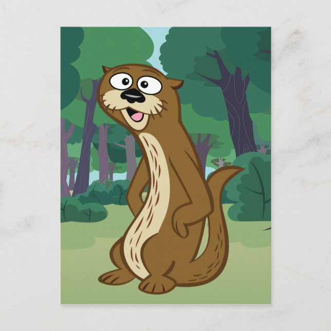 Carte Postale Ranger Rick | Reggie Otter (Devant)