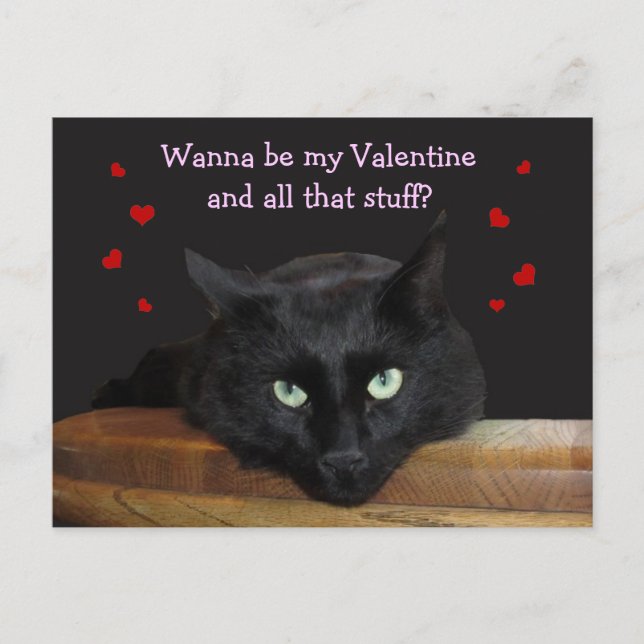 Carte postale Ranger "Wanna Be My Valentine" (Devant)