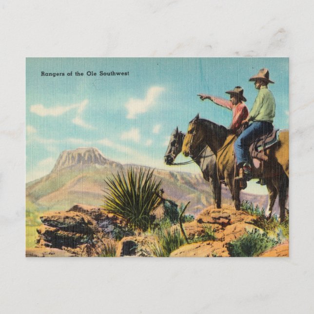 Carte Postale Rangers de l'Ole Sud-Ouest (Devant)