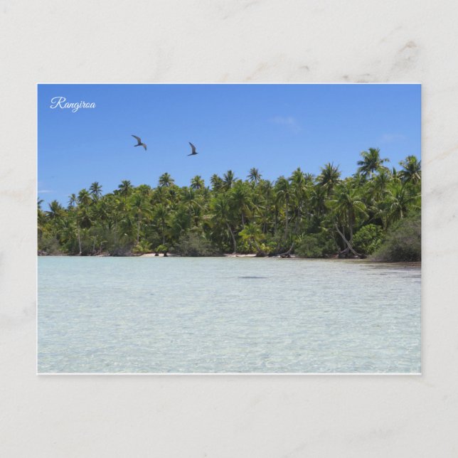 Carte Postale Rangiroa (Devant)