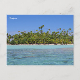 Carte Postale Rangiroa Polynésie française
