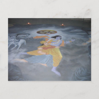 Carte postale, Rangoli, IIT KGP, Diwali